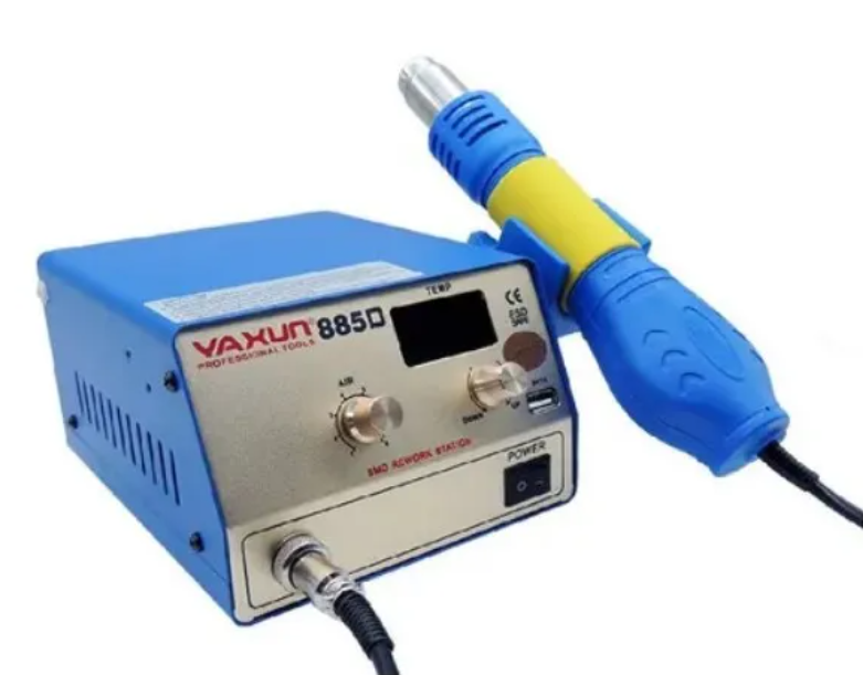 Estação De Retrabalho Ar Quente Digital Yaxun 885d 110v