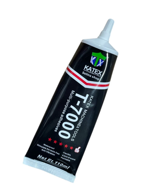 Cola Adesiva Multiuso T-7000 Katex Preta 110ml