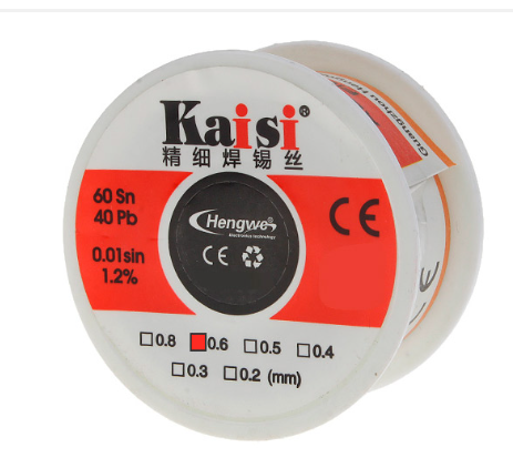 Estanho para Solda – 0.6mm