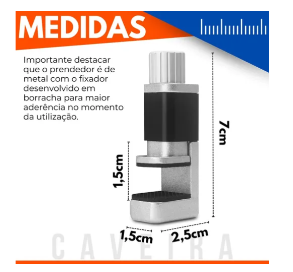 Presilha Grampo Fixador Prendedor Tela Touch Display Celular 1 unidade