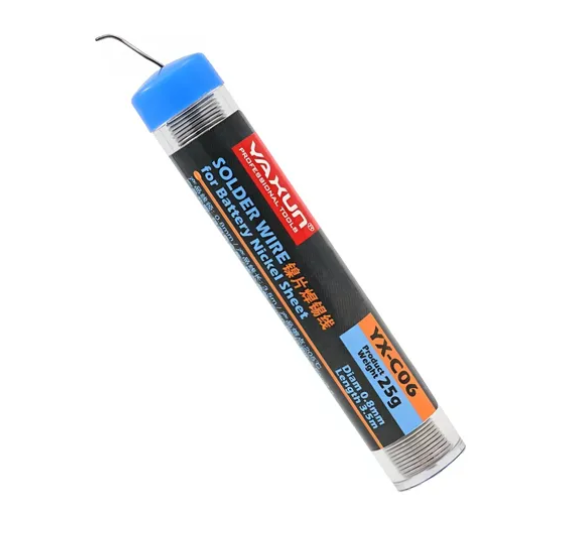 Estanho De Solda 0.8mm Cumprimento 3.5m 25g Yaxun Yx-c06