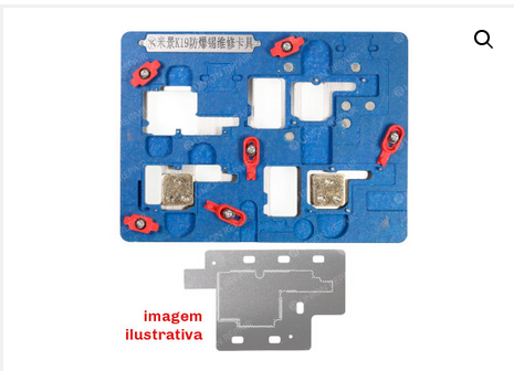 Base suporte de placa iphone X , XS , serie X