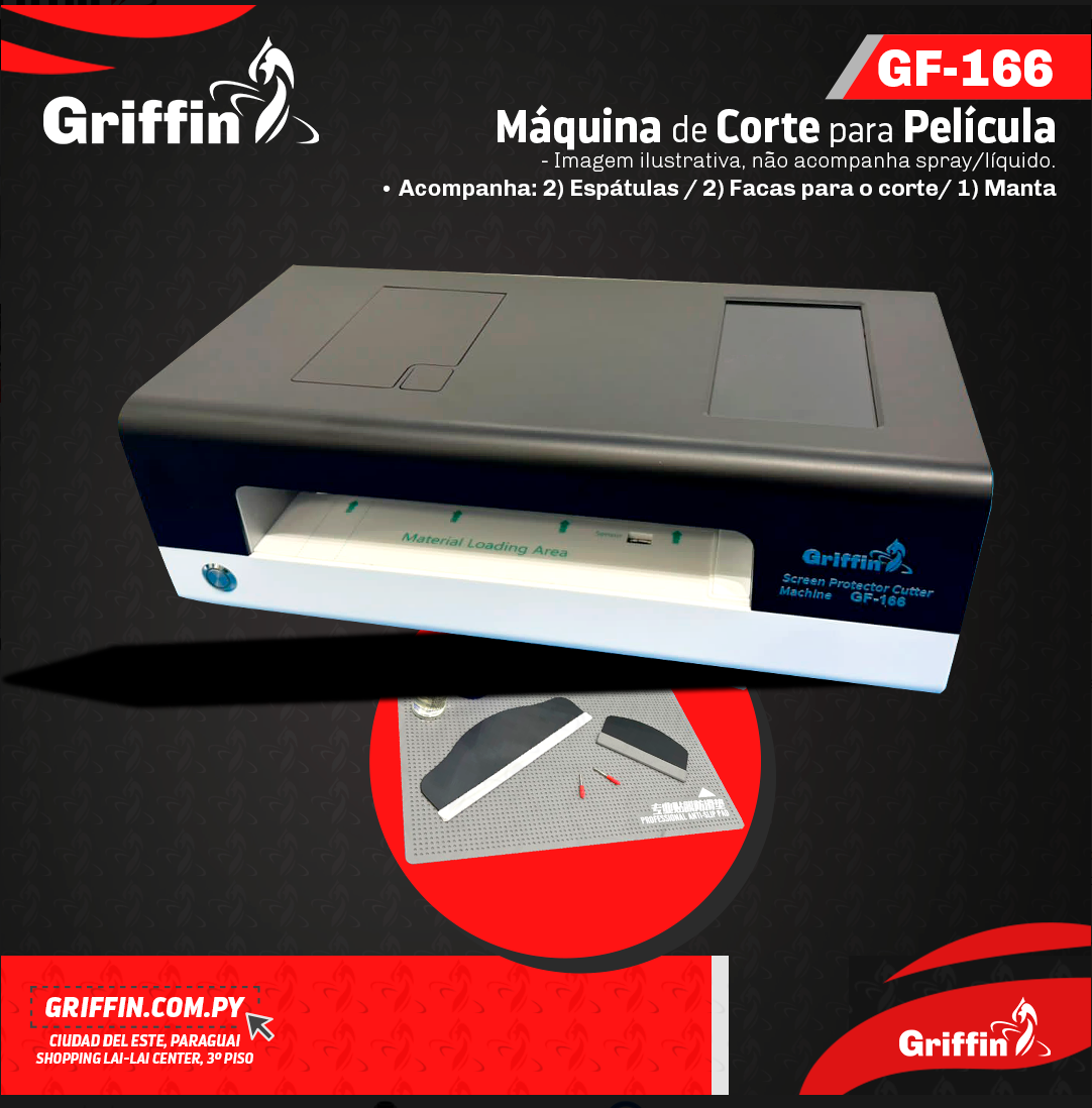 Máquina Corte Película GF-166 Griffin – Até 11″