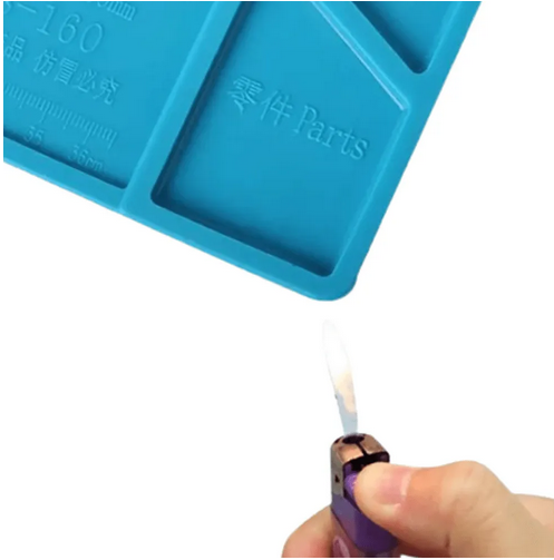 Manta De Bancada Resistente Ao Calor Silicone Anti-estática para reparo do telefone móvel (Azul) 30*45cm