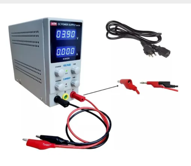 Fonte De Bancada Alimentação Aida 30v 5a 4 Digitos K 305 Dn