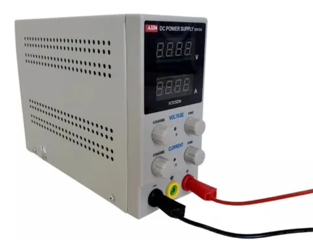 Fonte De Bancada Alimentação Aida 30v 5a 4 Digitos K 305 Dn