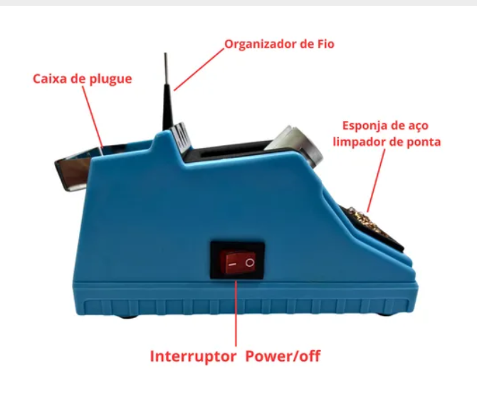 Estação Ferro De Solda Aifen A11 Ponta C210 Bivolt