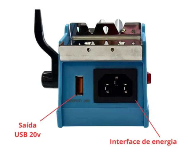 Estação Ferro De Solda Aifen A11 Ponta C210 Bivolt