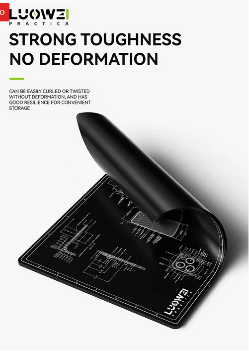 Luowei LW-M3 Manta de isolamento para reparos multifuncionais com resistência a altas temperaturas 593mm X 345mm