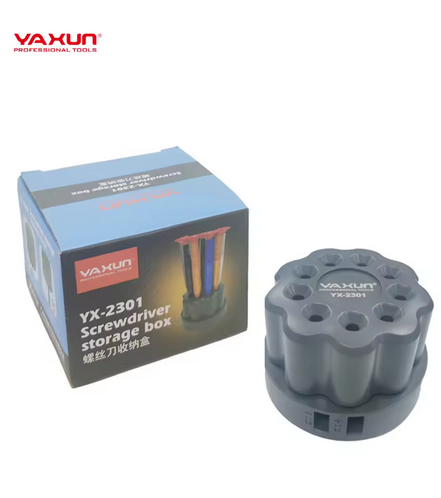 YAXUN suporte de ferramentas Material ABS, caixa rotativa, rotação 360 °, YX-2301