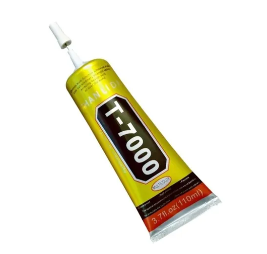Cola T7000 Preta 110ml Colar Tela Touch Display Celular