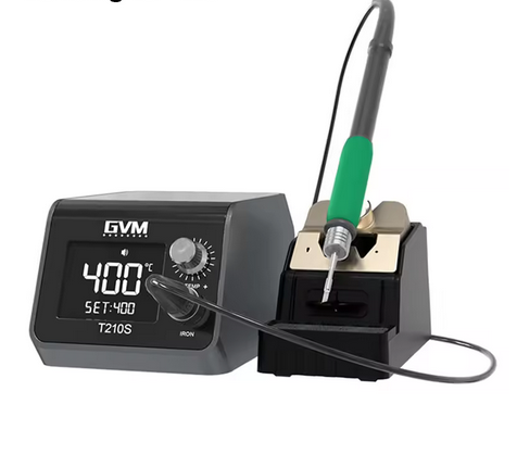 GVM T210S Estação De Retrabalho De Soldagem Eletrônica, Aquecimento Reembolsado, Ferro De Solda, Reparação Do Telefone Móvel