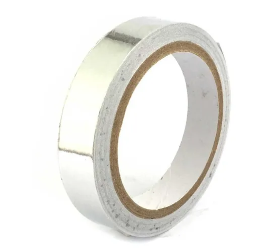 Fita Termica Aluminio Alta Temperatura 20mm / Rolo 30mts