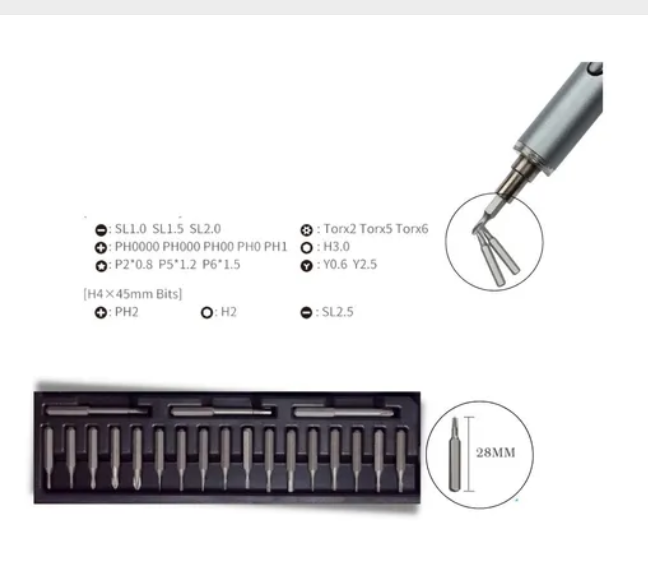 Mini Parafusadeira Chave Elétrica Para Celular Precisão