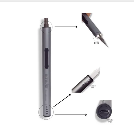 Mini Parafusadeira Chave Elétrica Para Celular Precisão