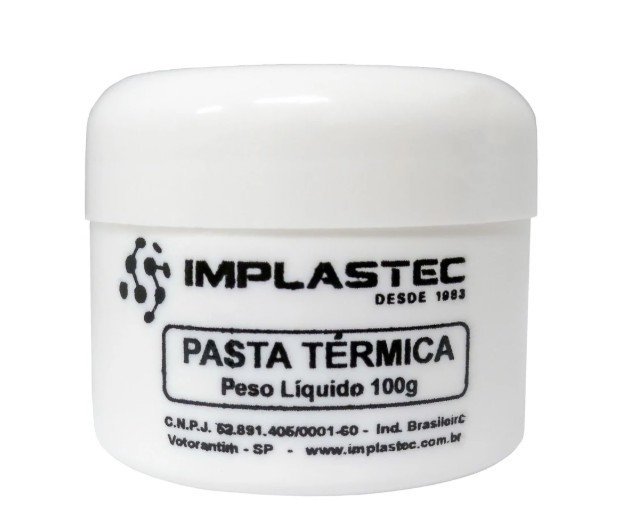 Pasta Térmica Implastec 100g