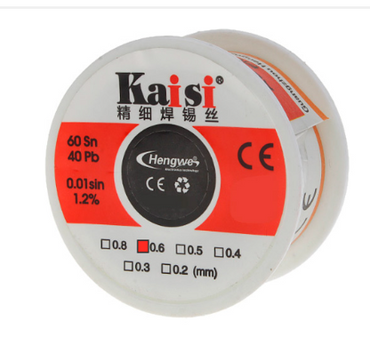 Estanho para Solda – 0.6mm
