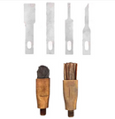 CR-305 Bisturi com 4 Lâminas e 2 Escovas Cricket