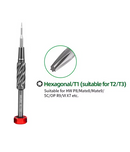 RELIFE-RL-728 Chave de fenda para reparo portátil, forte absorção magnética, mudo rolamento S2 Steel Gun, UNIDADE