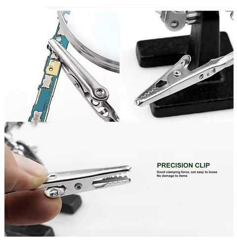 lupa para soldar electronica soporte soldadura soporte para soldar tercera mano para soldar lupa soldadura