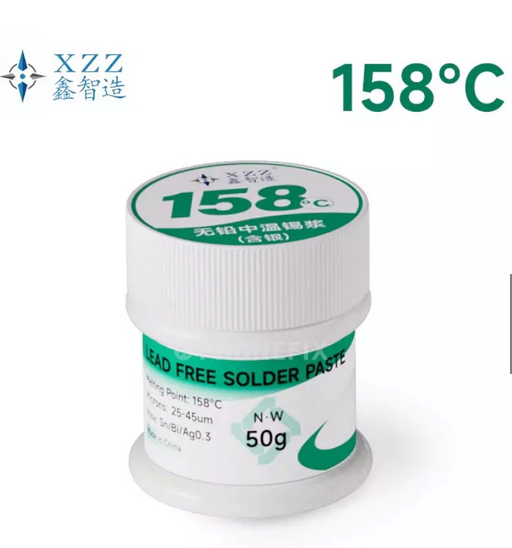 Solda Pasta XZZ 158°C 50g