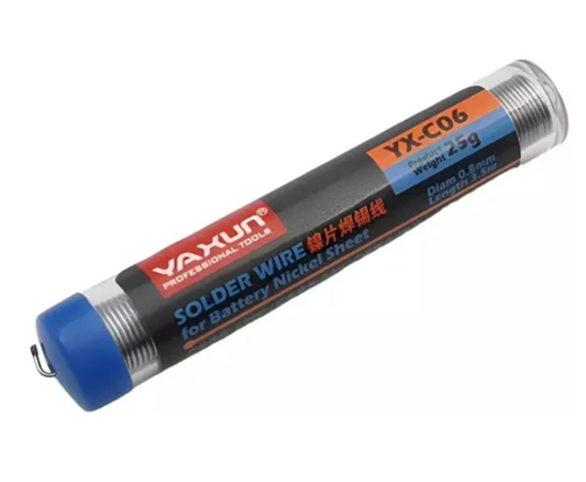Estanho De Solda 0.8mm Cumprimento 3.5m 25g Yaxun Yx-c06