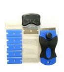 Lâminas de aço inoxidável e plástico para reparo de telefone universal Sunshine, raspadores para tela LCD, adesivos de vidro, ferramentas para remoção de cola SS-023