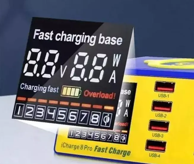 Carregador Sem Fio Mechanic Icharge 8 Pro 100W 8 Usb Bivolt
