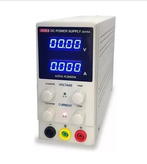 Fonte De Bancada Alimentação Aida 30v 5a 4 Digitos K 305 Dn