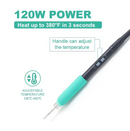 Estação De Solda AIFEN A5 Com Pontas Compatíveis C210 245 C115, Cabo Para Ferramenta De Retrabalho