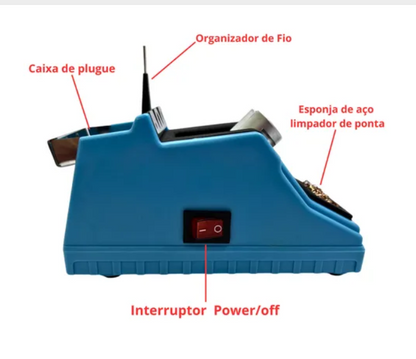 Estação Ferro De Solda Aifen A11 Ponta C210 Bivolt