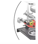 Suporte De Placa Ajustável Com Lupa Grande 9cm Garras Jacaré