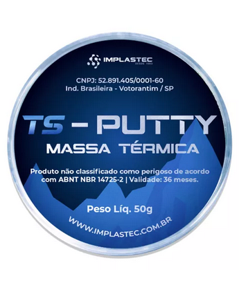 Massa Termica Implastec Ts-putty 50g 12,8 Wmk