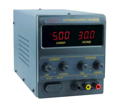 Fonte Bancada Assimétrica Digital Regulável 30v 5a Yaxun