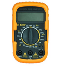 Multímetro Digital Dt 830d+ Com Capa Silicone Profissional