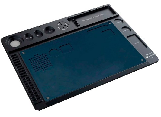 Manta de Liga de Alumínio com Base para Microscópio – SS-004N Preta