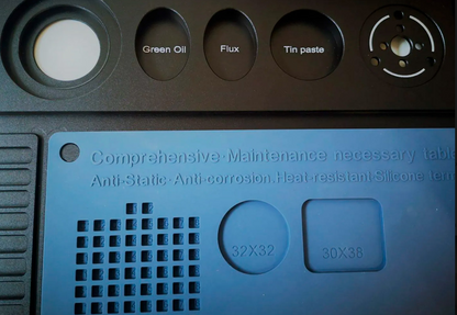 Manta de Liga de Alumínio com Base para Microscópio – SS-004N Preta