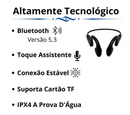Fone Bluetooth Condução Óssea Air Sem Fio Fn-b30 Cor Preto