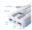Power Bank 10000mah Carregamento Rápido 22,5w