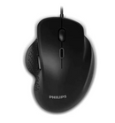 Mouse Para Maos Grandes Philips Preto M444