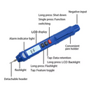YAXUN-YX9901 Multímetro Digital Inteligente com Live NCV, Mini Caneta Portátil, Detecção de Tensão Sem Contato, Multímetro Tester