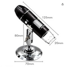 Microscópio Digital Usb Zoom 1600x Profissional Técnico Pc