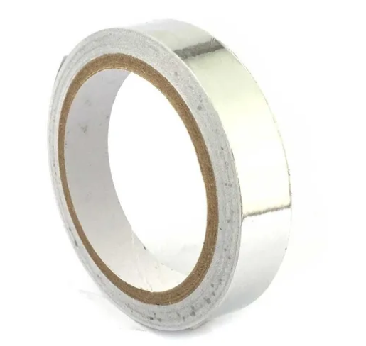 Fita Termica Aluminio Alta Temperatura 20mm / Rolo 30mts