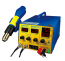 Yaxun-estação 884d+ de solda 3 em 1, alta qualidade, ar quente, fonte de alimentação dc, 15v