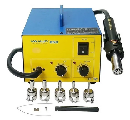 Estação De Retrabalho Ar Quente Soprador Yaxun 850 (110v/ 220v)
